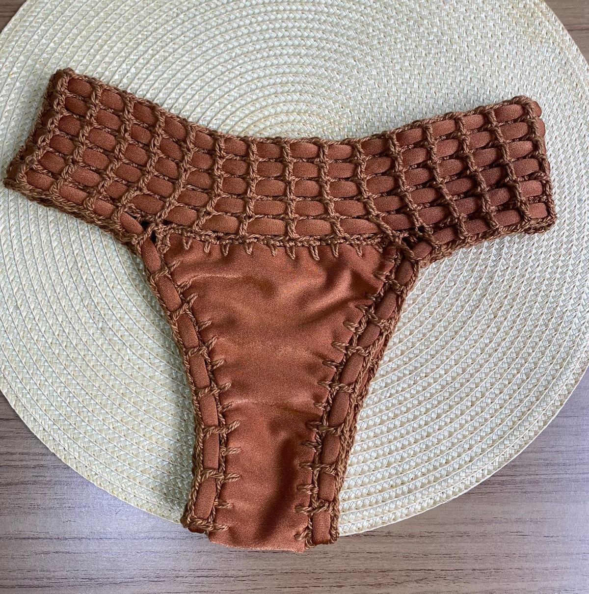 Biquíni Cinturado Conhaque 