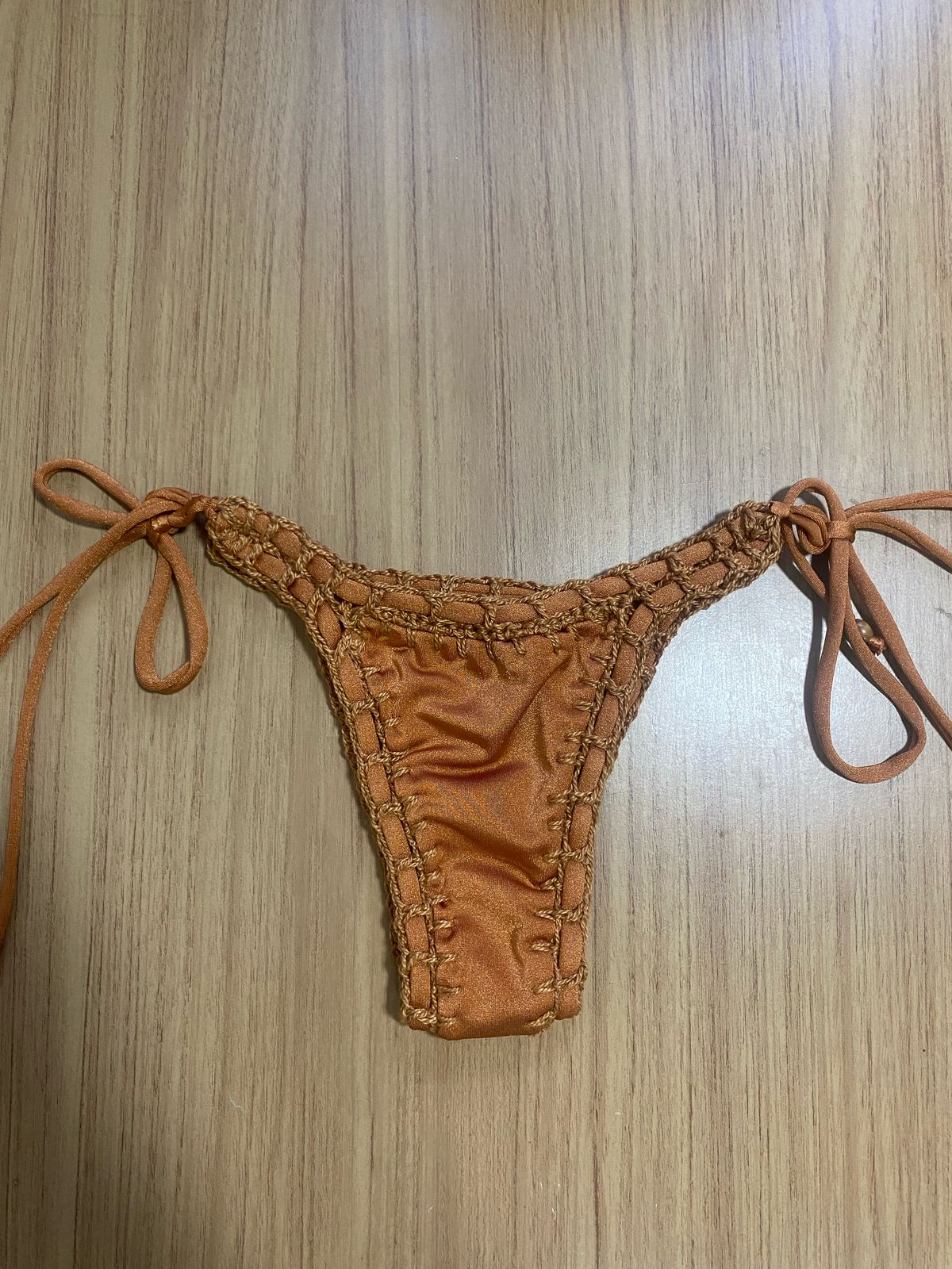 Calcinha Lacinho Conhaque