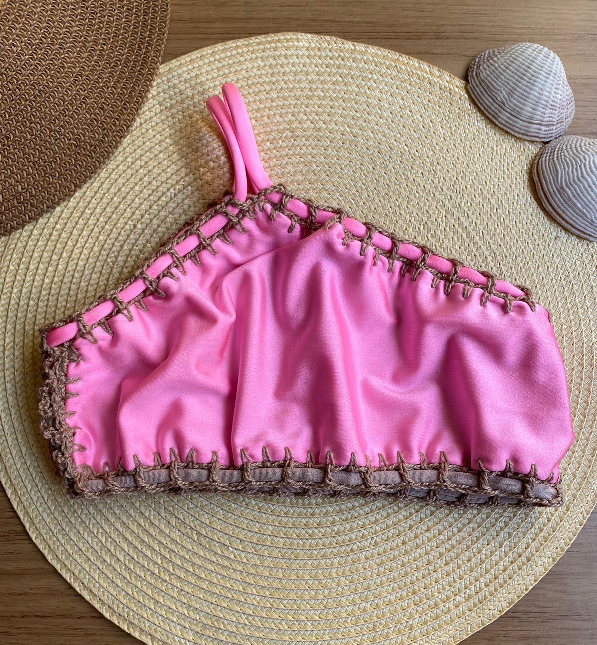 Top Alça Única Yogurt 