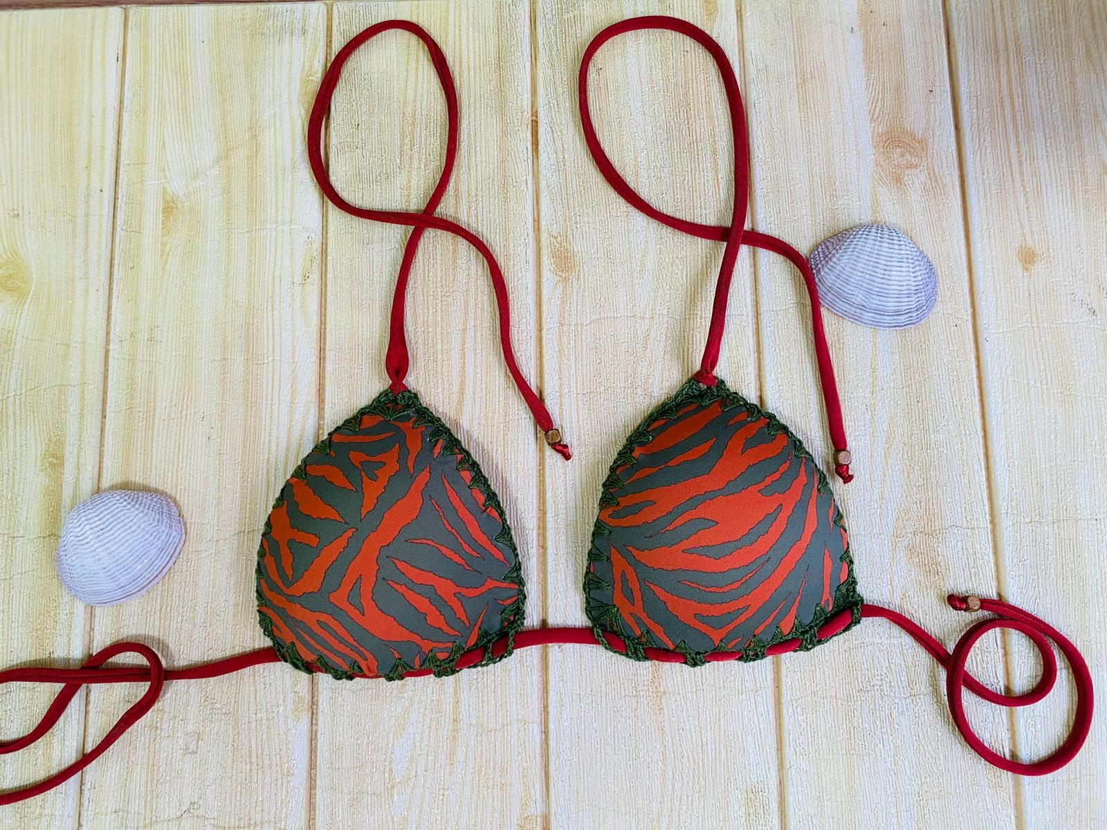 Sutiã Cortininha Paradise Oliva 