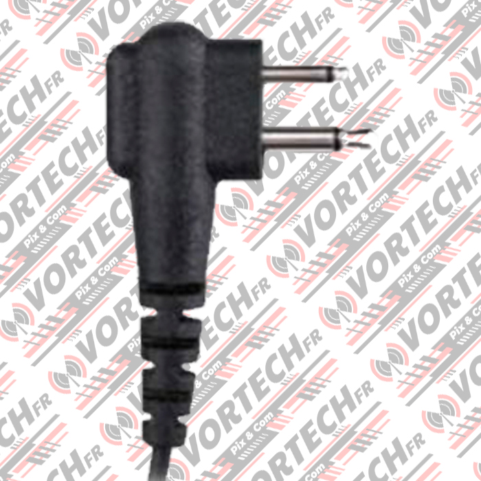 Casque radio mono-oreille avec microphone