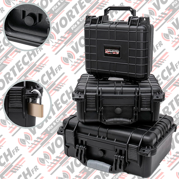 Malette de transport XL antichocs avec Trolley