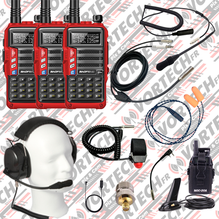 Kit : Pilote EARPLUG + Spotter + Mécano