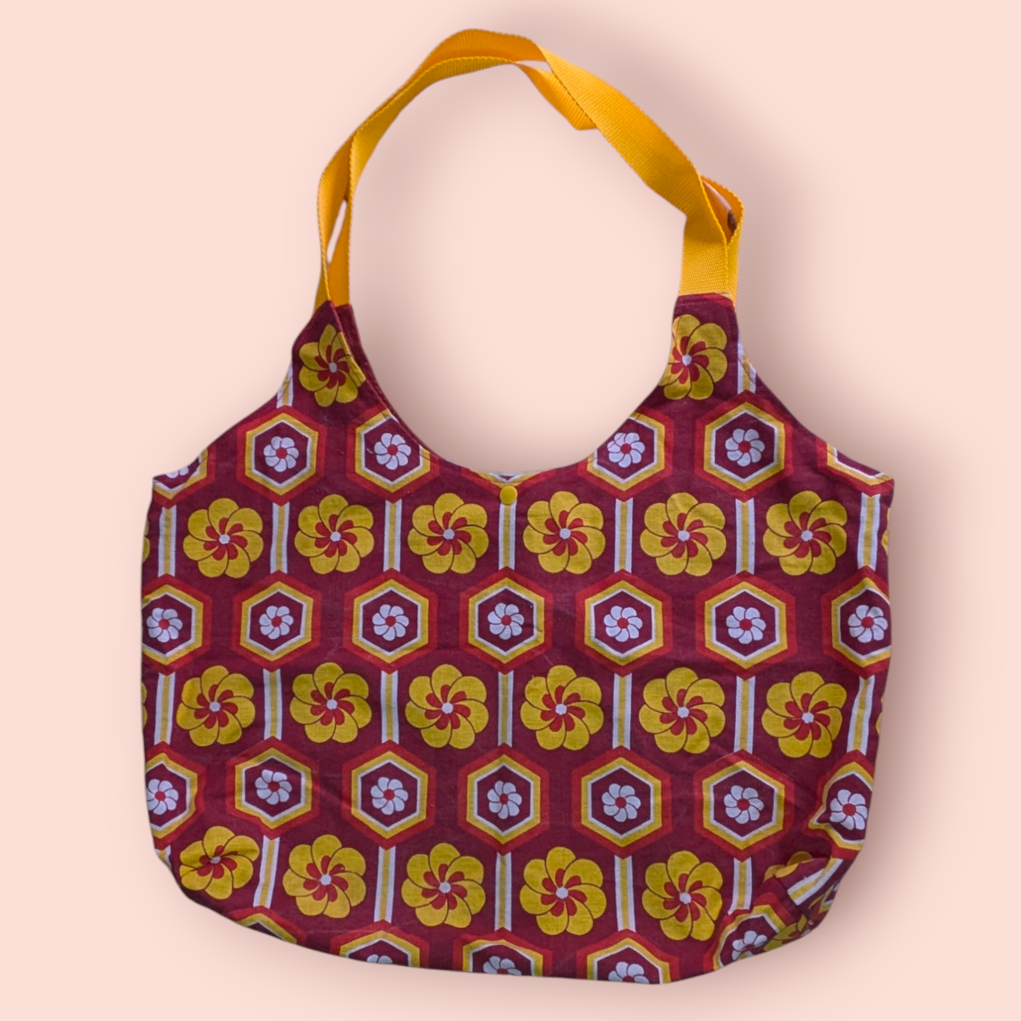 Sac à fleurs jaunes