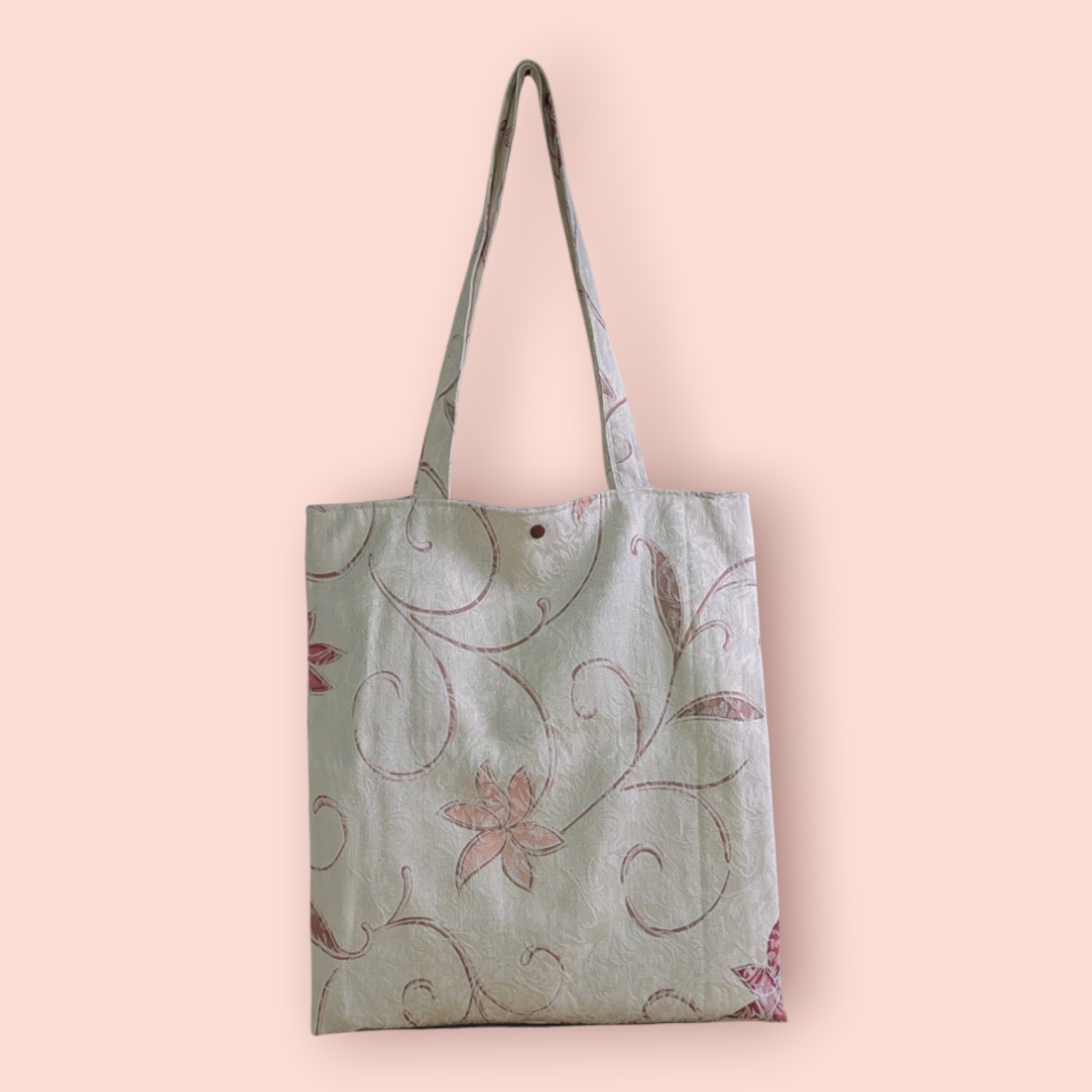 Sac fourre-tout en tissu floral