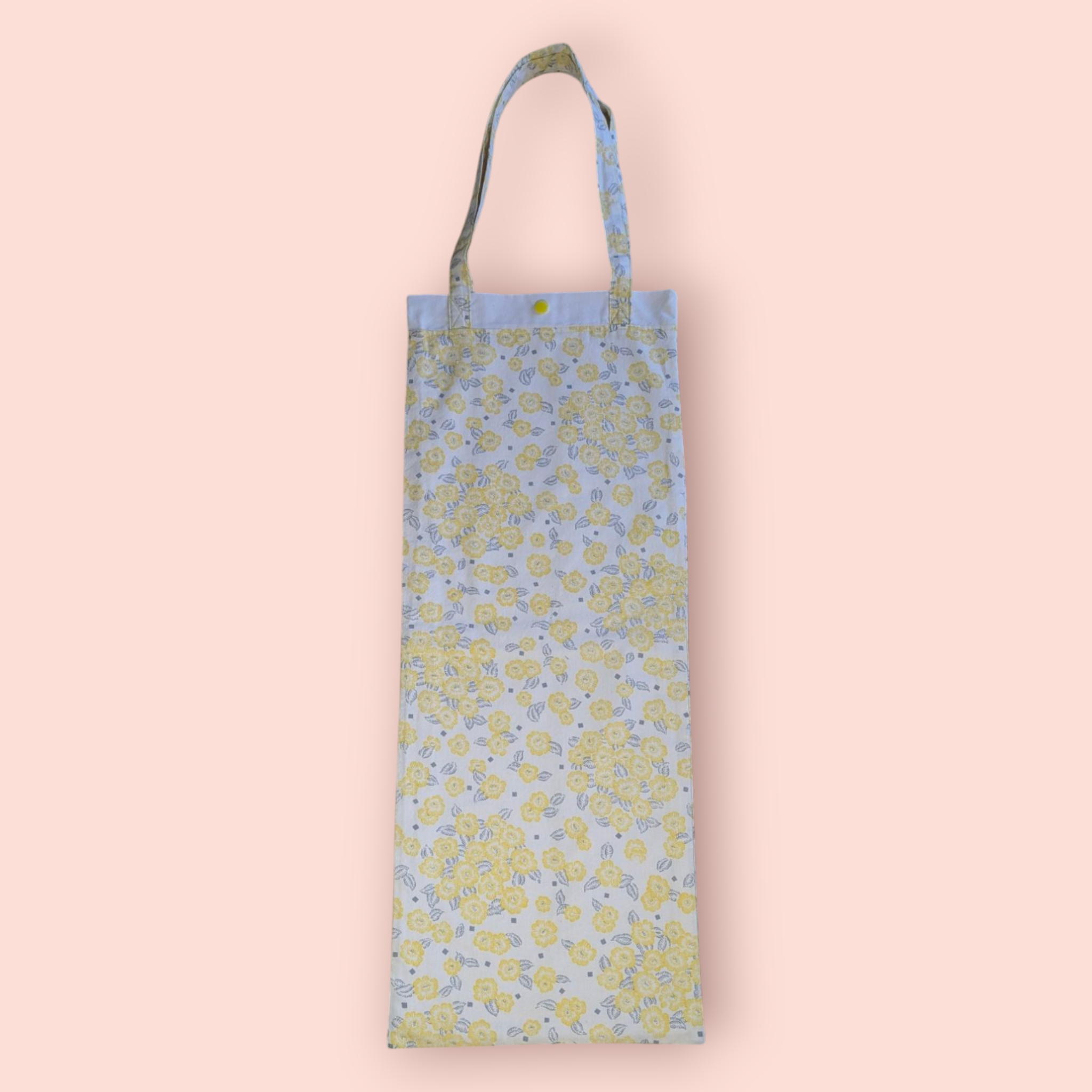 Sac a pain fleurs jaunes
