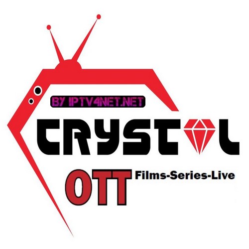 Abonnement CRYSTAL OTT IPTV Haute Qualité 1 AN