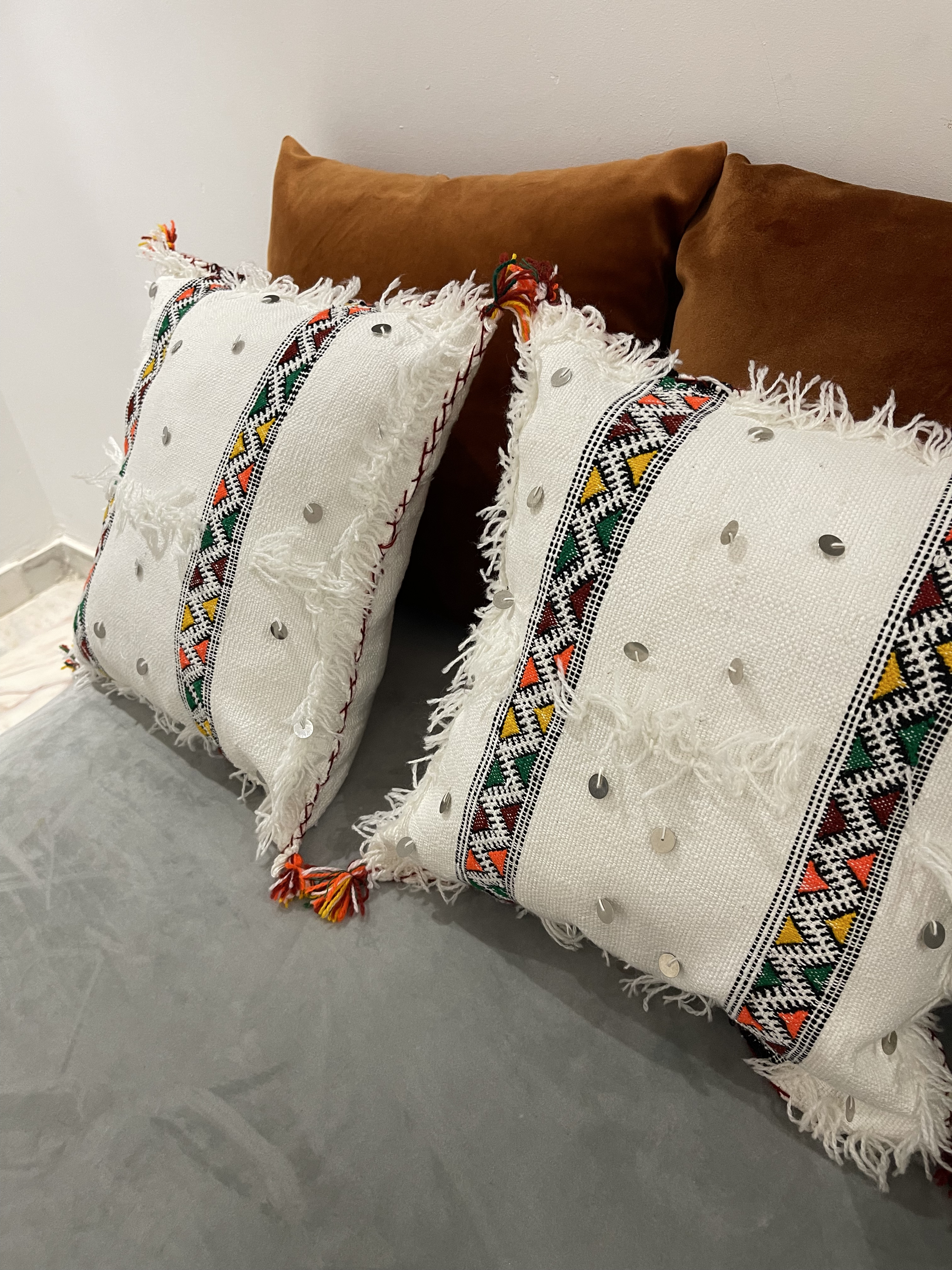 Coussins berbères traditionnelles