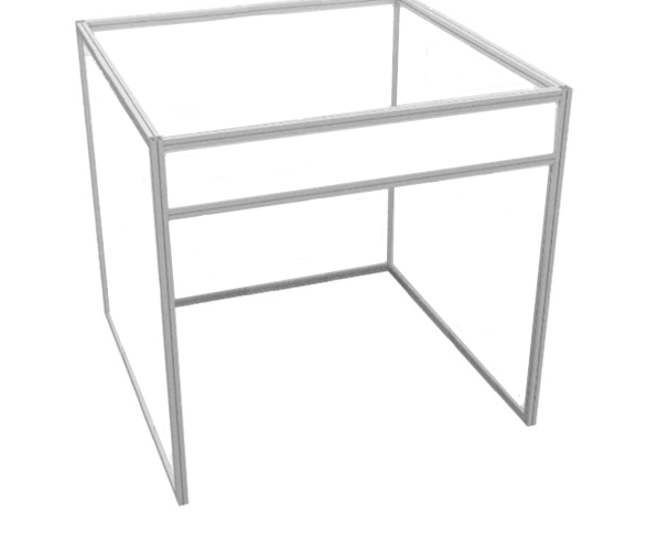 Cloison cadre aluminium pour stand d'éxposition