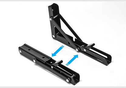 Cloison modulaire autoportante, pied repliable
