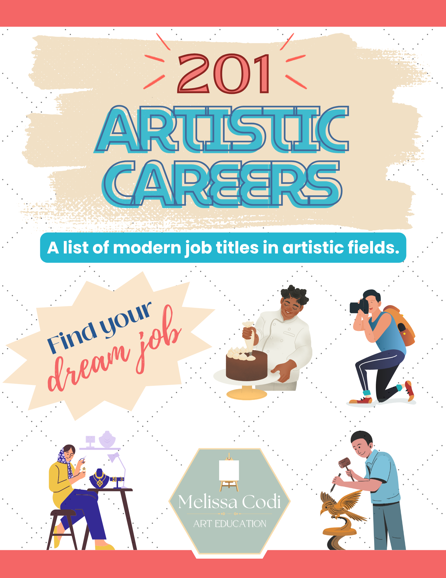 201 Artistic Careers List
