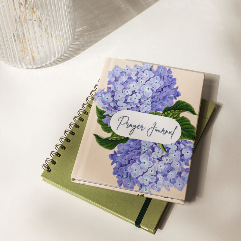 Hydrangea Prayer Journal (Lined)