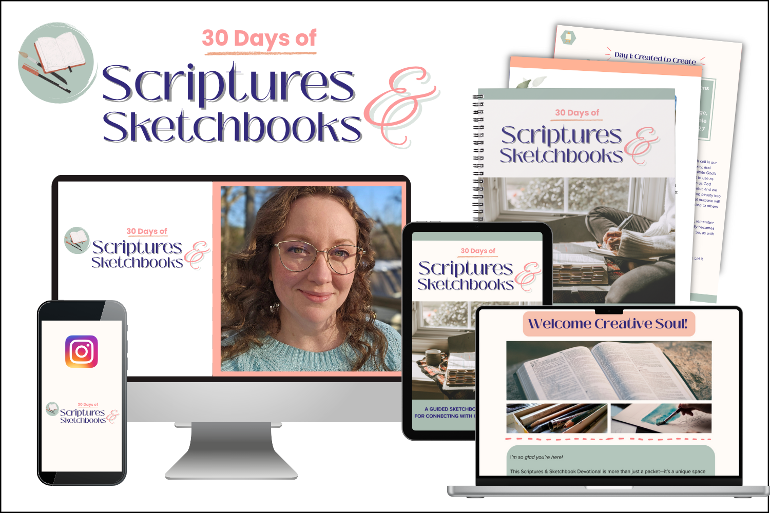 30 Days of Scriptures & Sketchbooks