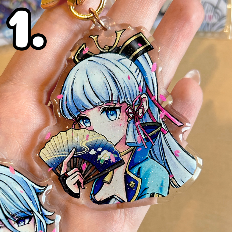 ✦ 𝗞𝗮𝗺𝗶𝘀𝗮𝘁𝗼 𝗚𝗹𝗶𝘁𝘁𝗲𝗿 ✦ Keychain 