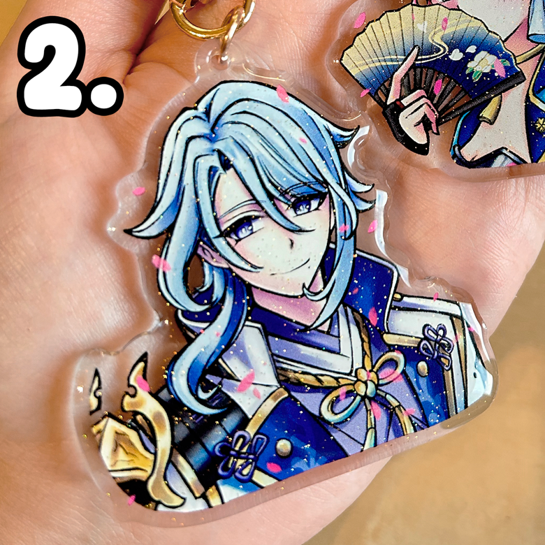 ✦ 𝗞𝗮𝗺𝗶𝘀𝗮𝘁𝗼 𝗚𝗹𝗶𝘁𝘁𝗲𝗿 ✦ Keychain 