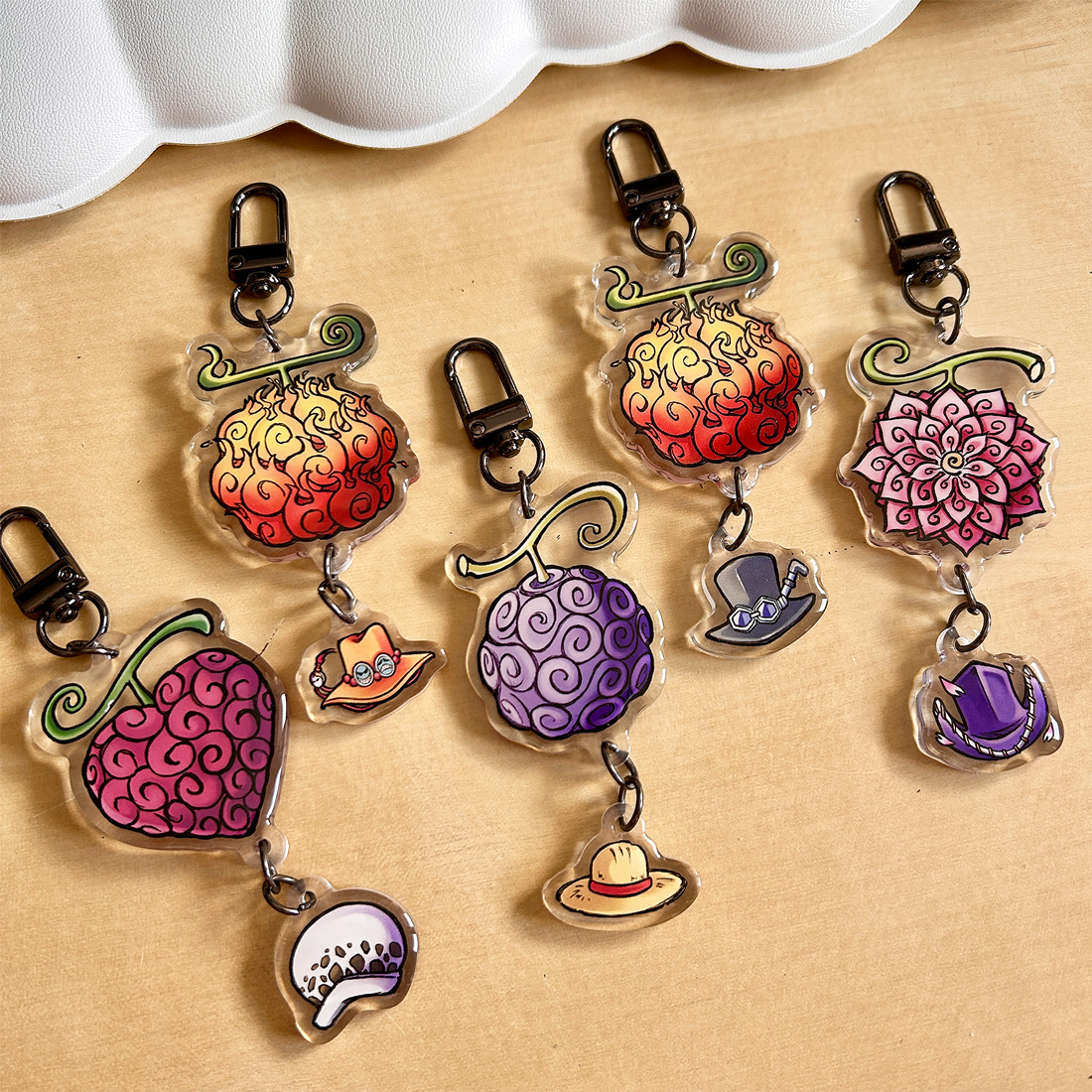 𝗔𝗸𝘂𝗺𝗮 𝗡𝗼 𝗠𝗶 Doble Keychain
