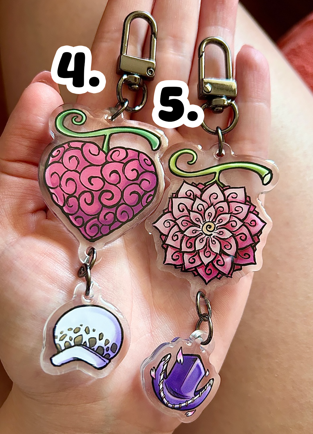𝗔𝗸𝘂𝗺𝗮 𝗡𝗼 𝗠𝗶 Doble Keychain
