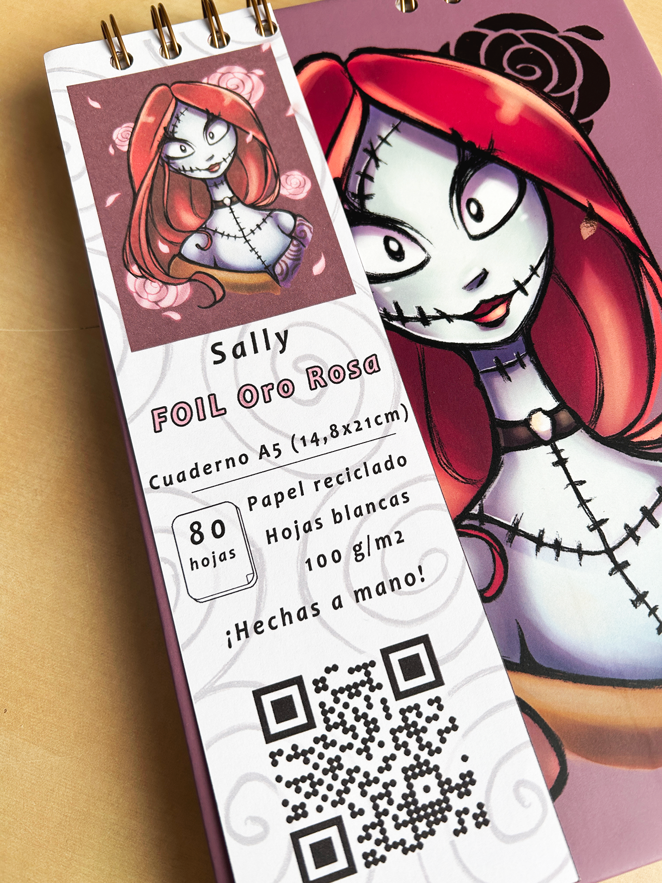 ✦ 𝗦𝗮𝗹𝗹𝘆 𝗙𝗼𝗶𝗹 ✦ Libreta A5 