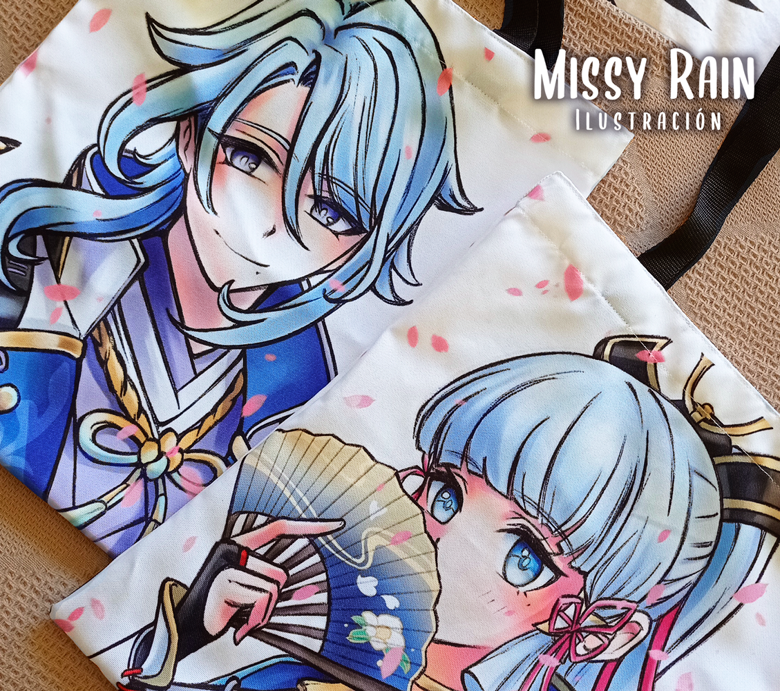 Totebag Especial: 𝗔𝘆𝗮𝗸𝗮 + 𝗔𝘆𝗮𝘁𝗼 (DOBLE CARA)