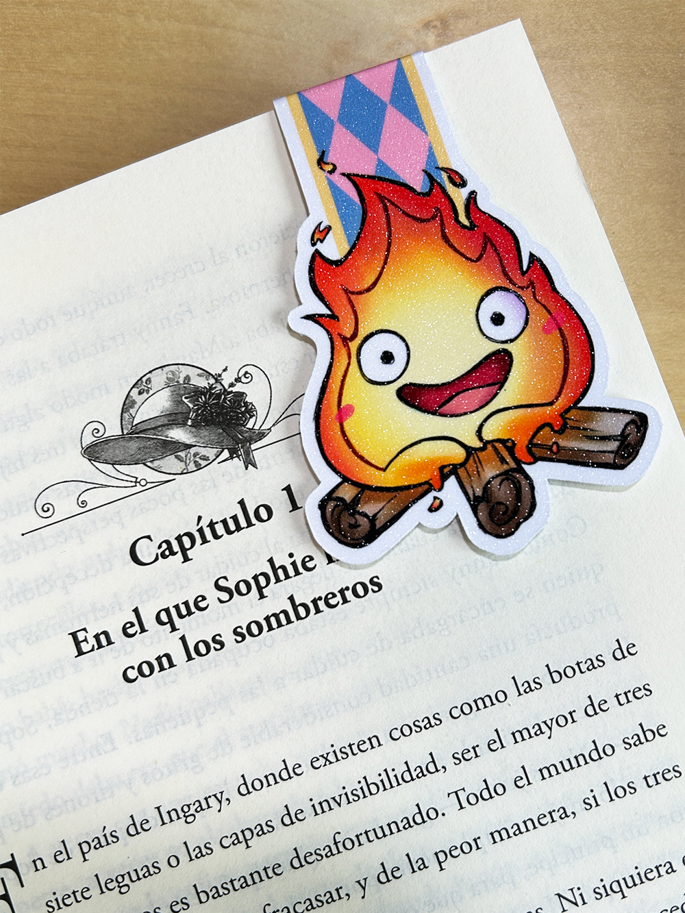 ✦ 𝗔𝗻𝗶𝗺𝗲 𝗚𝗹𝗶𝘁𝘁𝗲𝗿 ✦ marcapáginas magnéticos