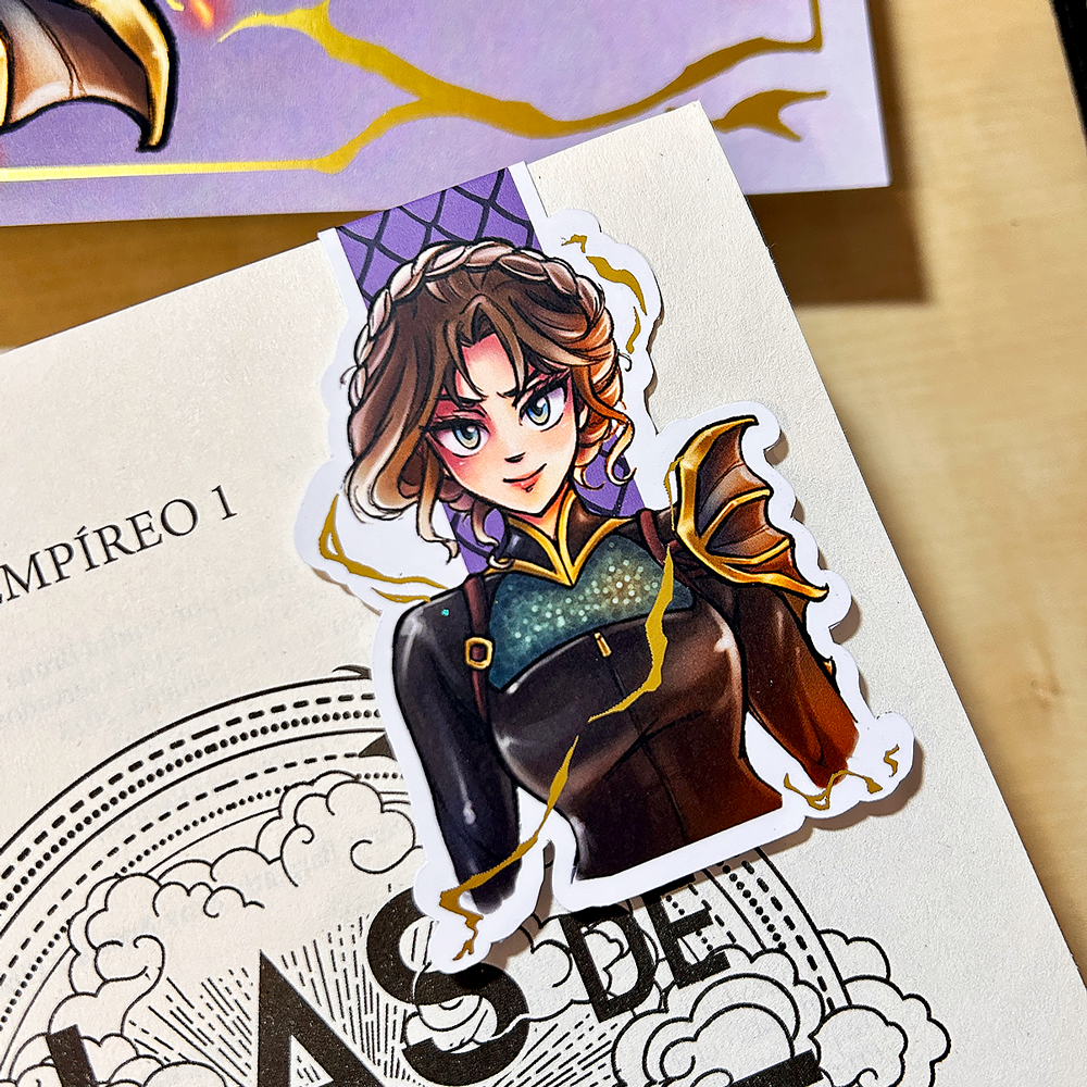 ✦ 𝗩𝗶𝗼𝗹𝗲𝘁 𝗦𝗼𝗿𝗿𝗲𝗻𝗴𝗮𝗶𝗹 𝗙𝗼𝗶𝗹 ✦ marcapáginas magnéticos