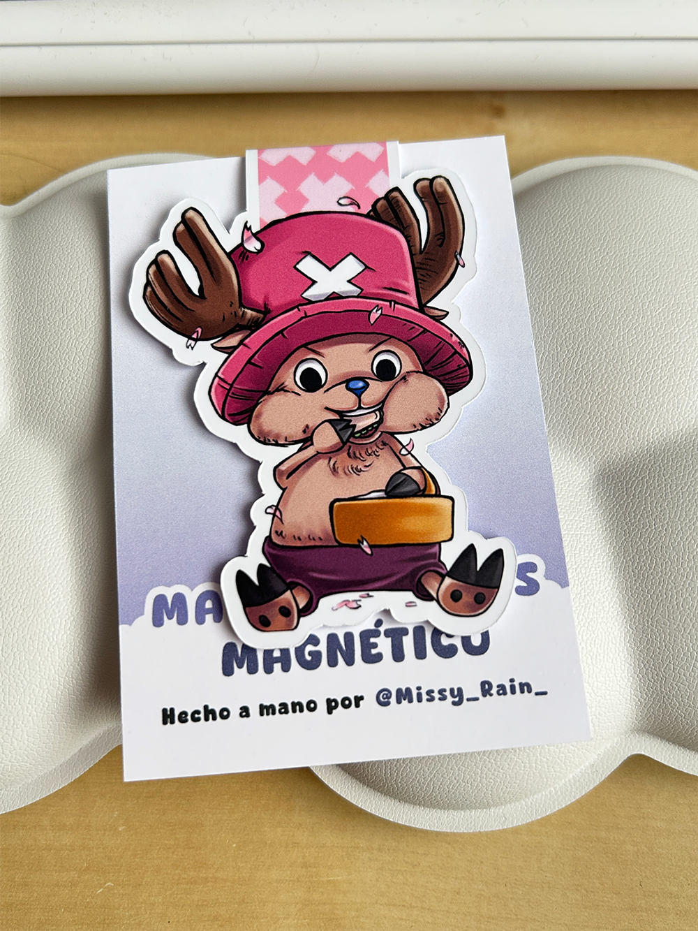 𝗖𝗵𝗼𝗽𝗽𝗲𝗿 marcapáginas magnéticos
