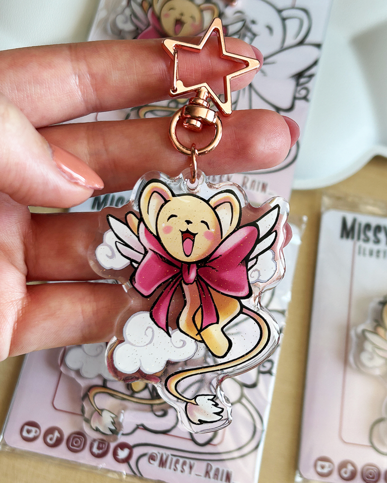 ✦ 𝗞𝗲𝗿𝗼 𝗚𝗹𝗶𝘁𝘁𝗲𝗿 ✦ Keychain 