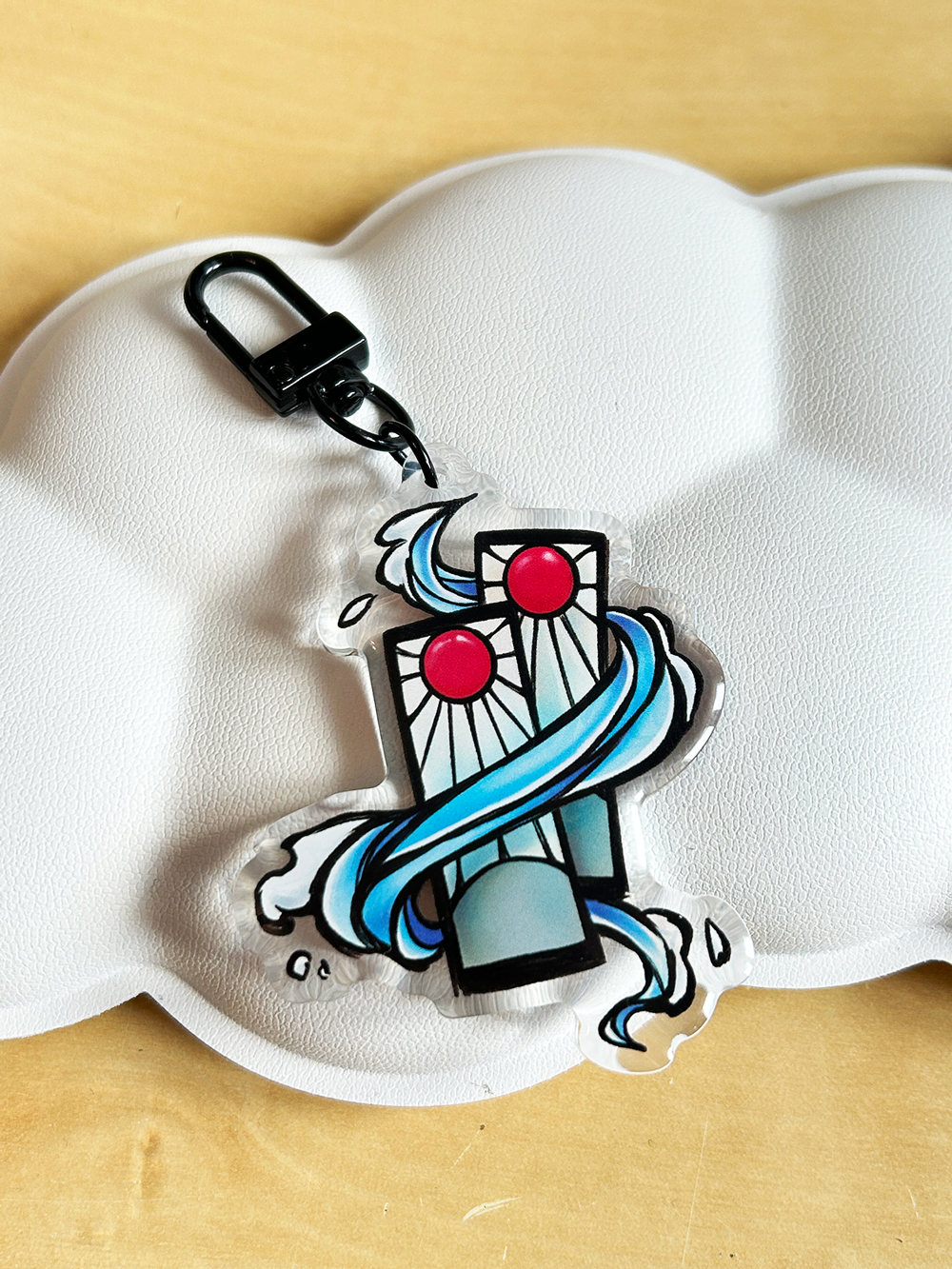 𝗧𝗮𝗻𝗷𝗶𝗿𝗼 𝗮𝗴𝘂𝗮 + 𝗳𝘂𝗲𝗴𝗼 Keychain