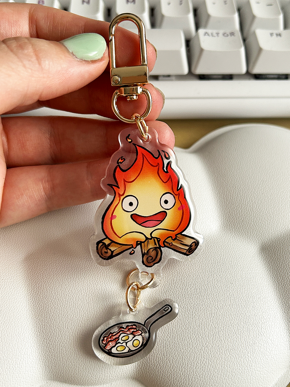 𝗖𝗮𝗹𝗰𝗶𝗳𝗲𝗿 Doble Keychain