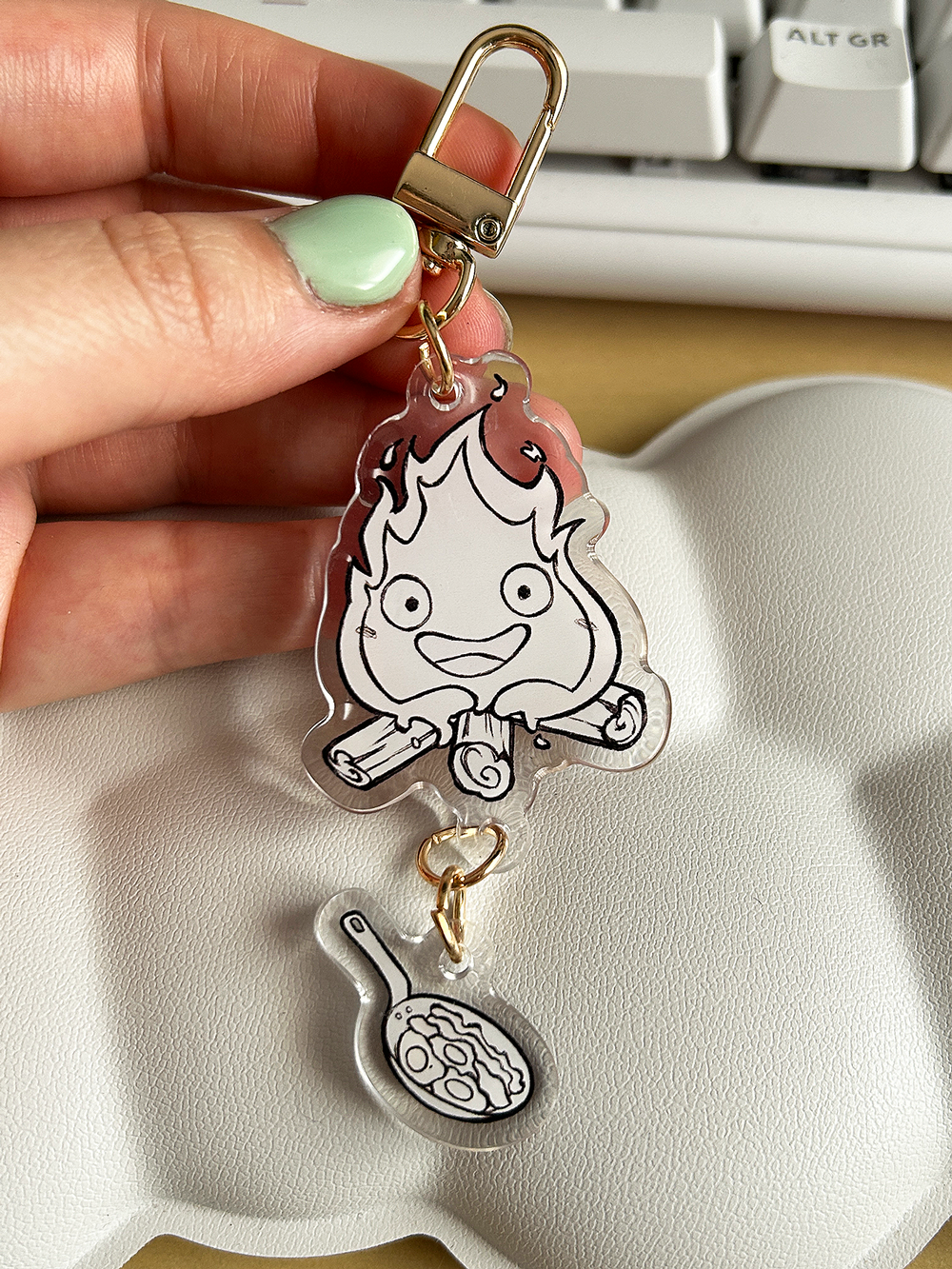 𝗖𝗮𝗹𝗰𝗶𝗳𝗲𝗿 Doble Keychain
