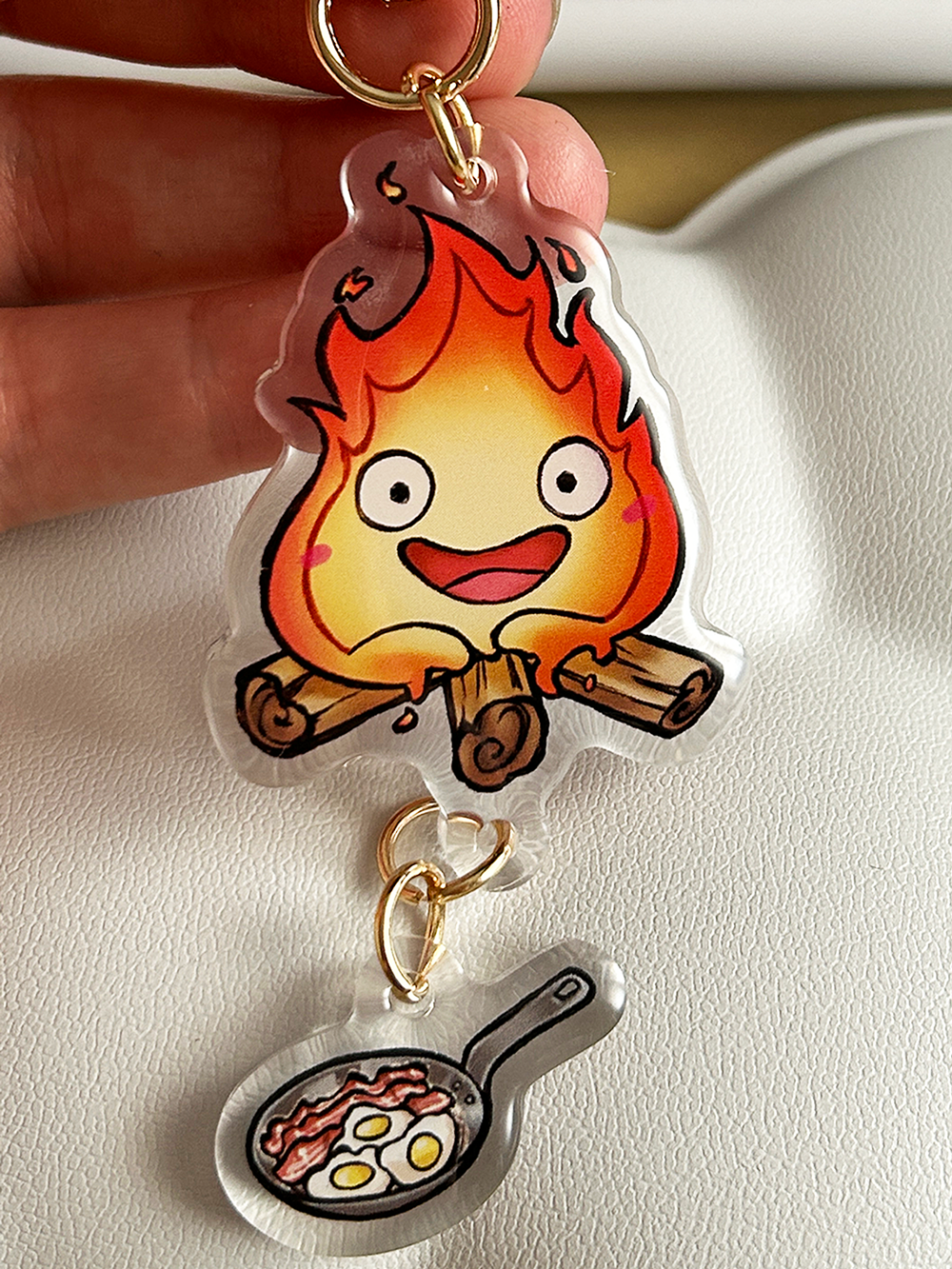 𝗖𝗮𝗹𝗰𝗶𝗳𝗲𝗿 Doble Keychain