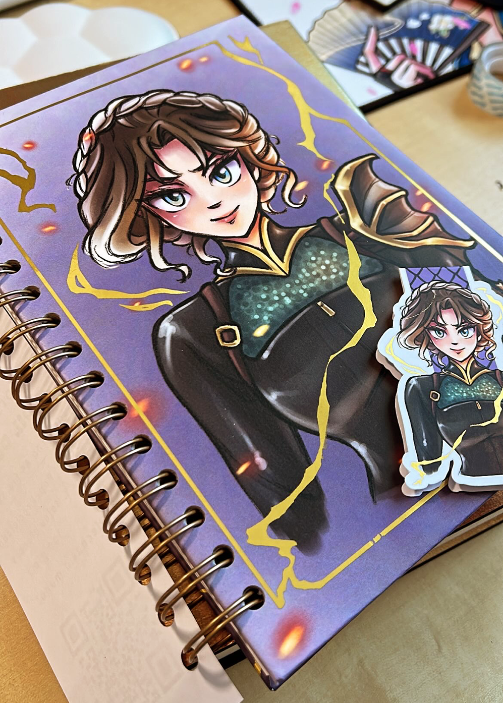✦ 𝗩𝗶𝗼𝗹𝗲𝘁 𝗦𝗼𝗿𝗿𝗲𝗻𝗴𝗮𝗶𝗹 𝗙𝗼𝗶𝗹 ✦ Libreta A5 