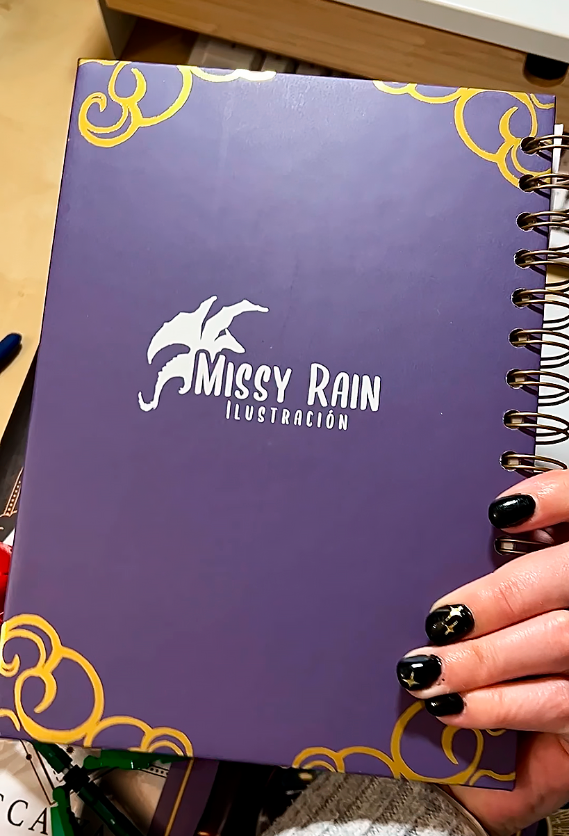 ✦ 𝗩𝗶𝗼𝗹𝗲𝘁 𝗦𝗼𝗿𝗿𝗲𝗻𝗴𝗮𝗶𝗹 𝗙𝗼𝗶𝗹 ✦ Libreta A5 
