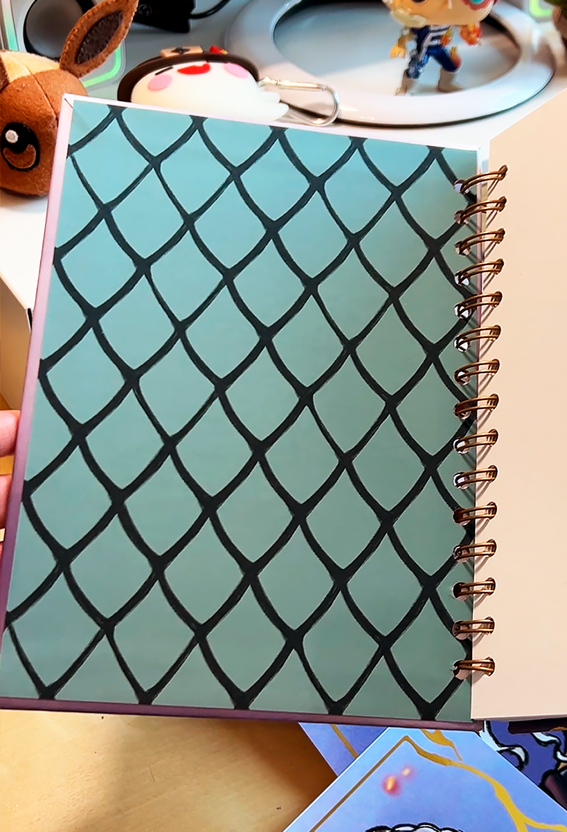 ✦ 𝗩𝗶𝗼𝗹𝗲𝘁 𝗦𝗼𝗿𝗿𝗲𝗻𝗴𝗮𝗶𝗹 𝗙𝗼𝗶𝗹 ✦ Libreta A5 