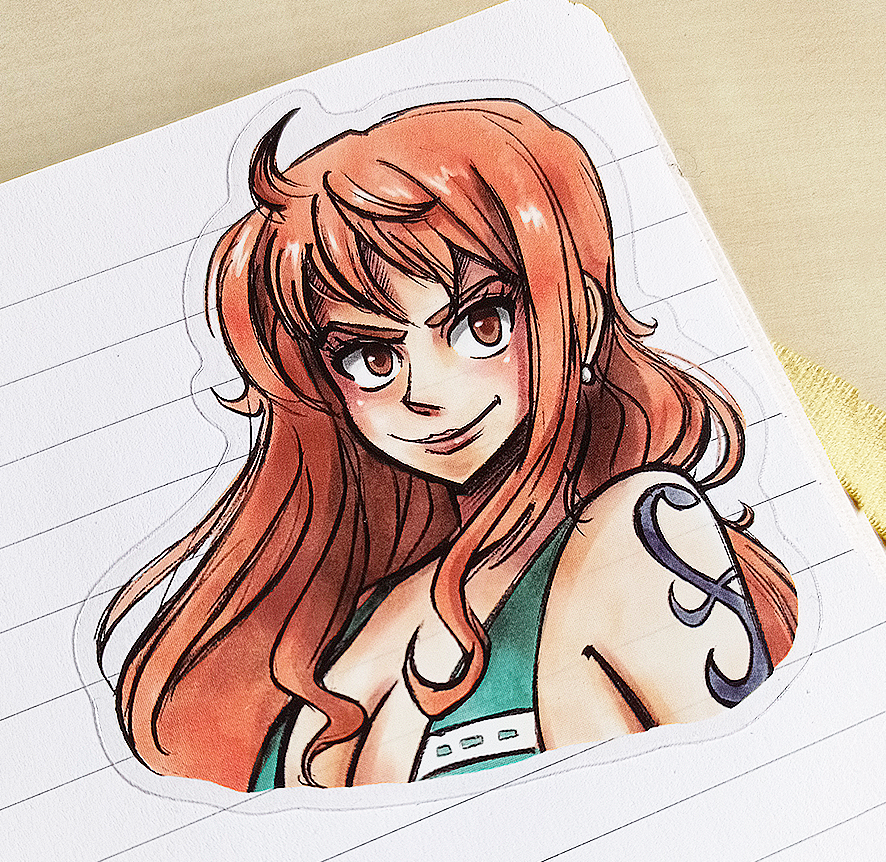 𝗡𝗮𝗺𝗶 Sticker Transparente