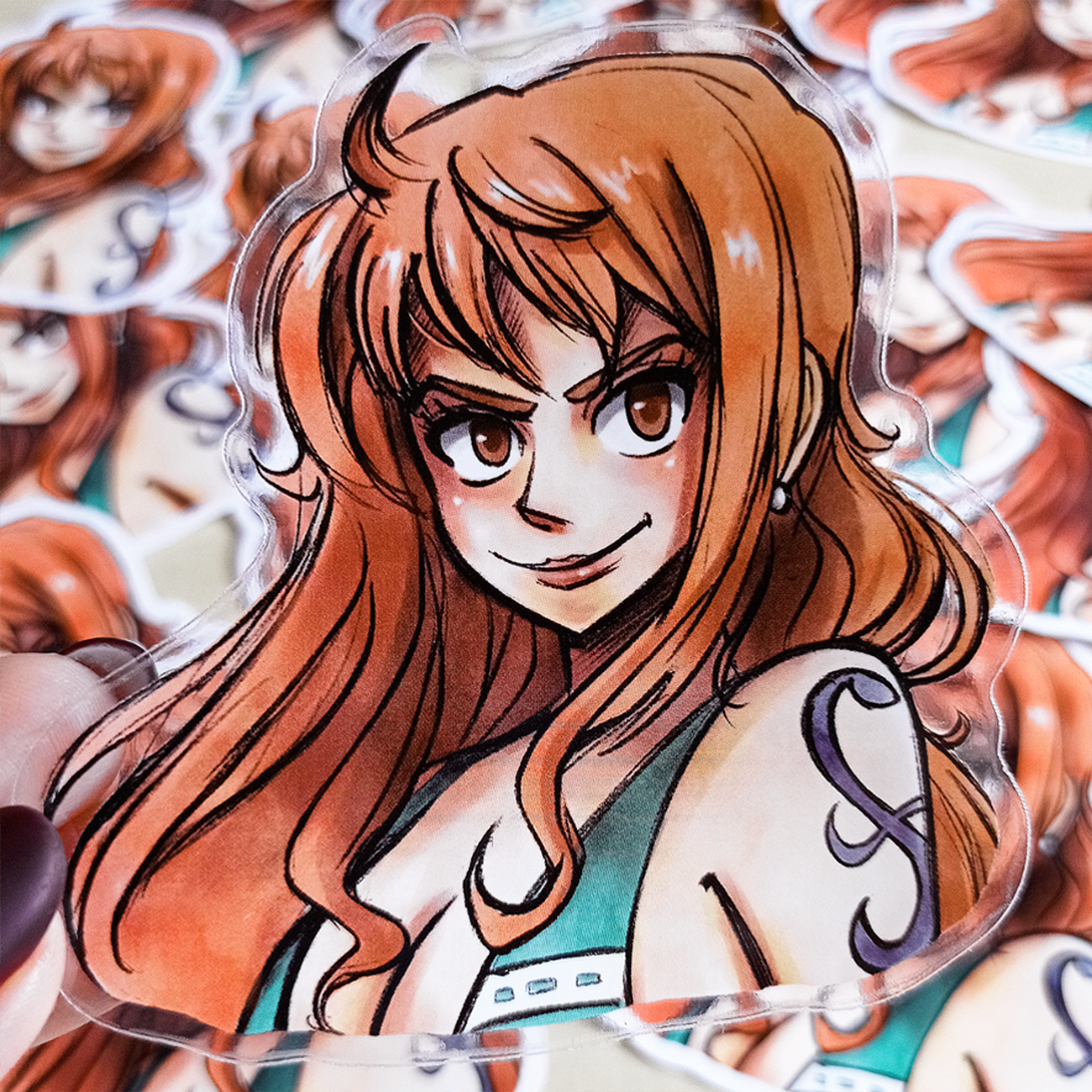 𝗡𝗮𝗺𝗶 Sticker Transparente