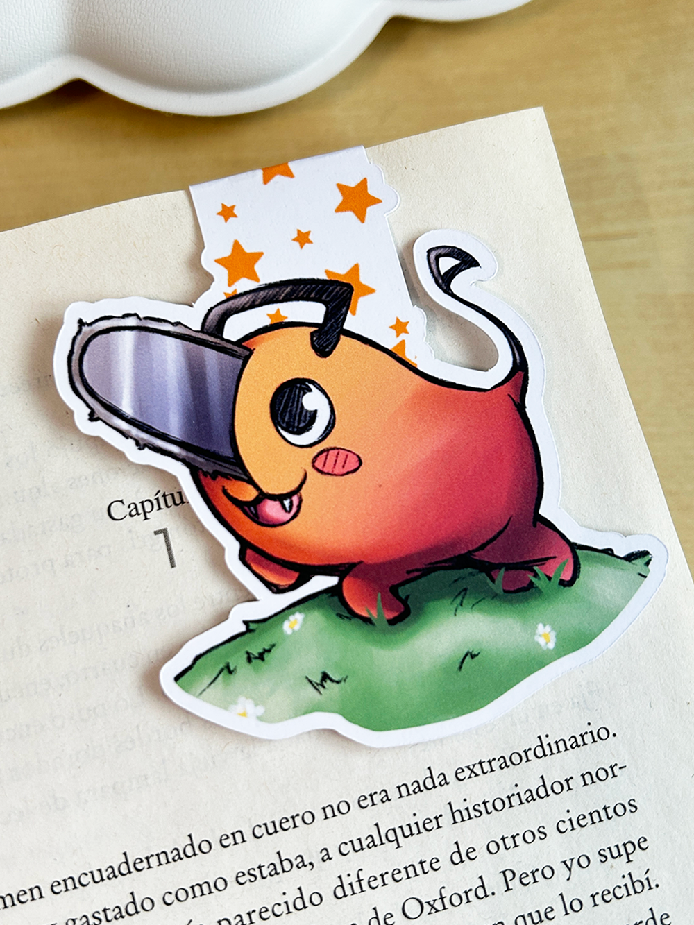 𝗣𝗼𝗰𝗵𝗶𝘁𝗮 Marcapáginas Magnético 