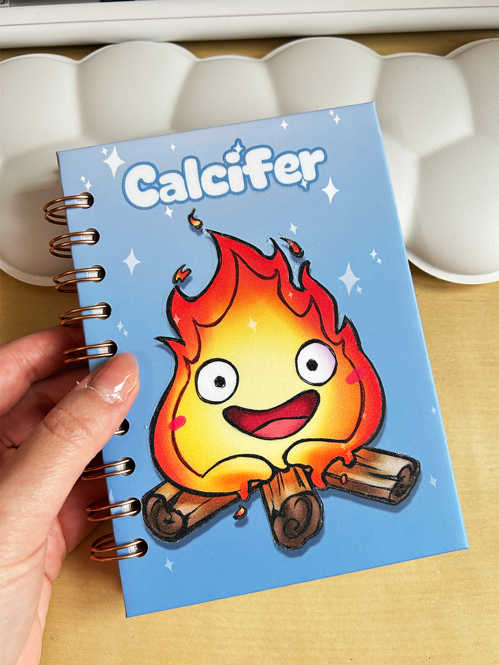 ✦ 𝗖𝗮𝗹𝗰𝗶𝗳𝗲𝗿 𝗚𝗹𝗶𝘁𝘁𝗲𝗿 ✦ Libreta A6