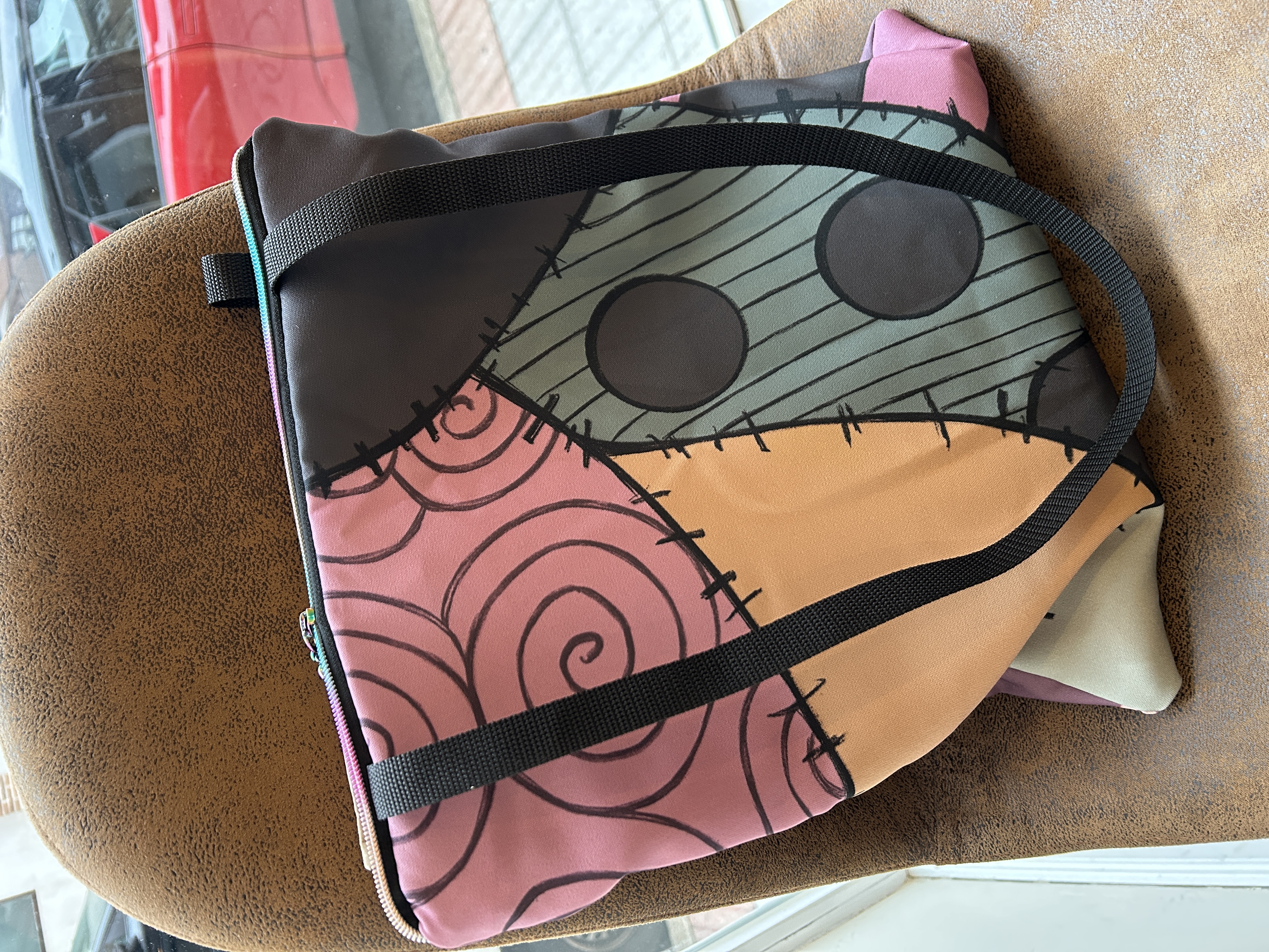 𝗧𝗼𝘁𝗲𝗯𝗮𝗴 𝗣𝗿𝗲𝗺𝗶𝘂𝗺 𝗔𝗰𝗼𝗹𝗰𝗵𝗮𝗱𝗮 (cremallera iridiscente + forro acolchado + bolsillo)