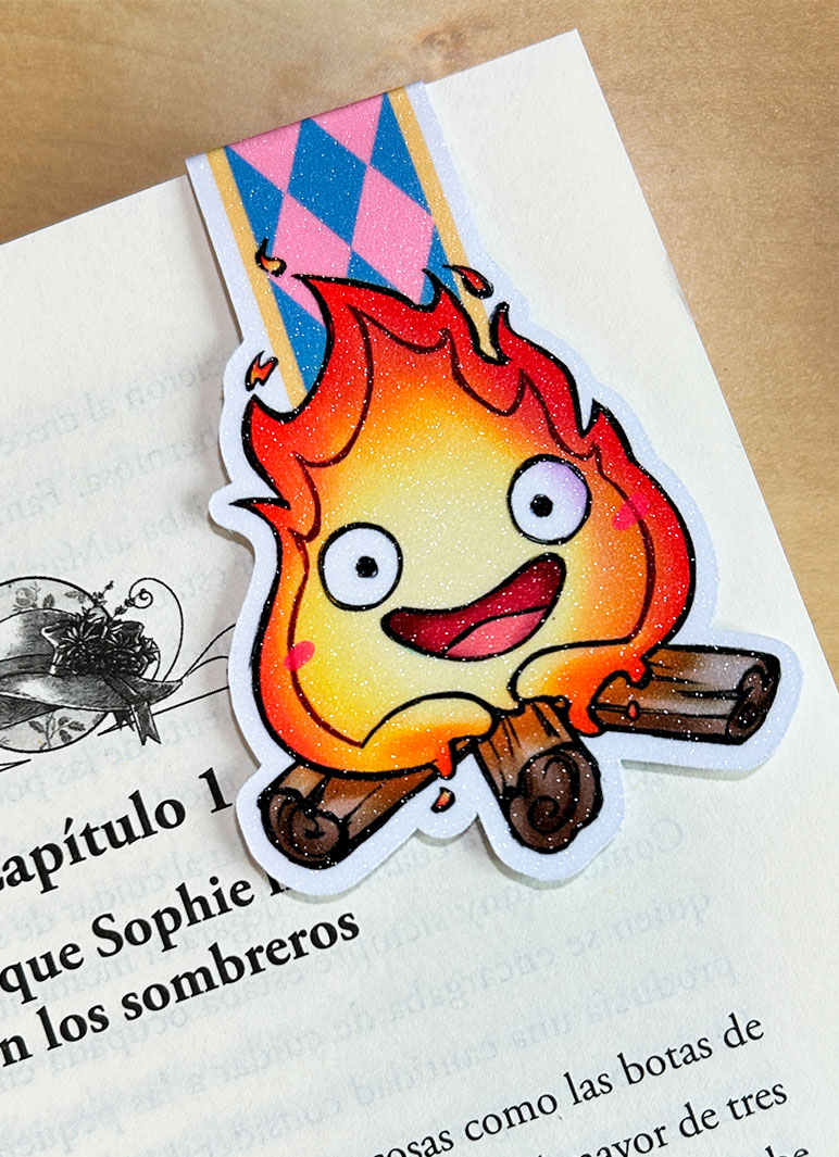✦ 𝗖𝗮𝗰𝗹𝗶𝗳𝗲𝗿 𝗚𝗹𝗶𝘁𝘁𝗲𝗿 ✦ marcapáginas magnéticos