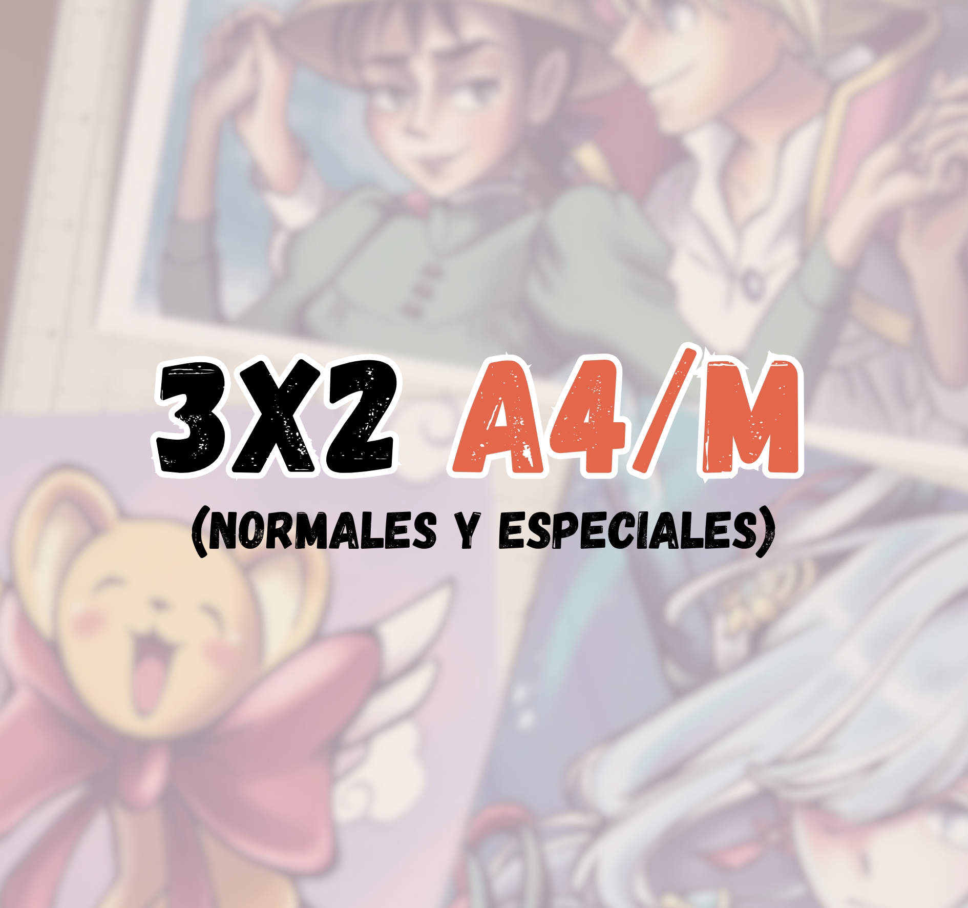3x2 𝗔𝟰/𝗠 Prints