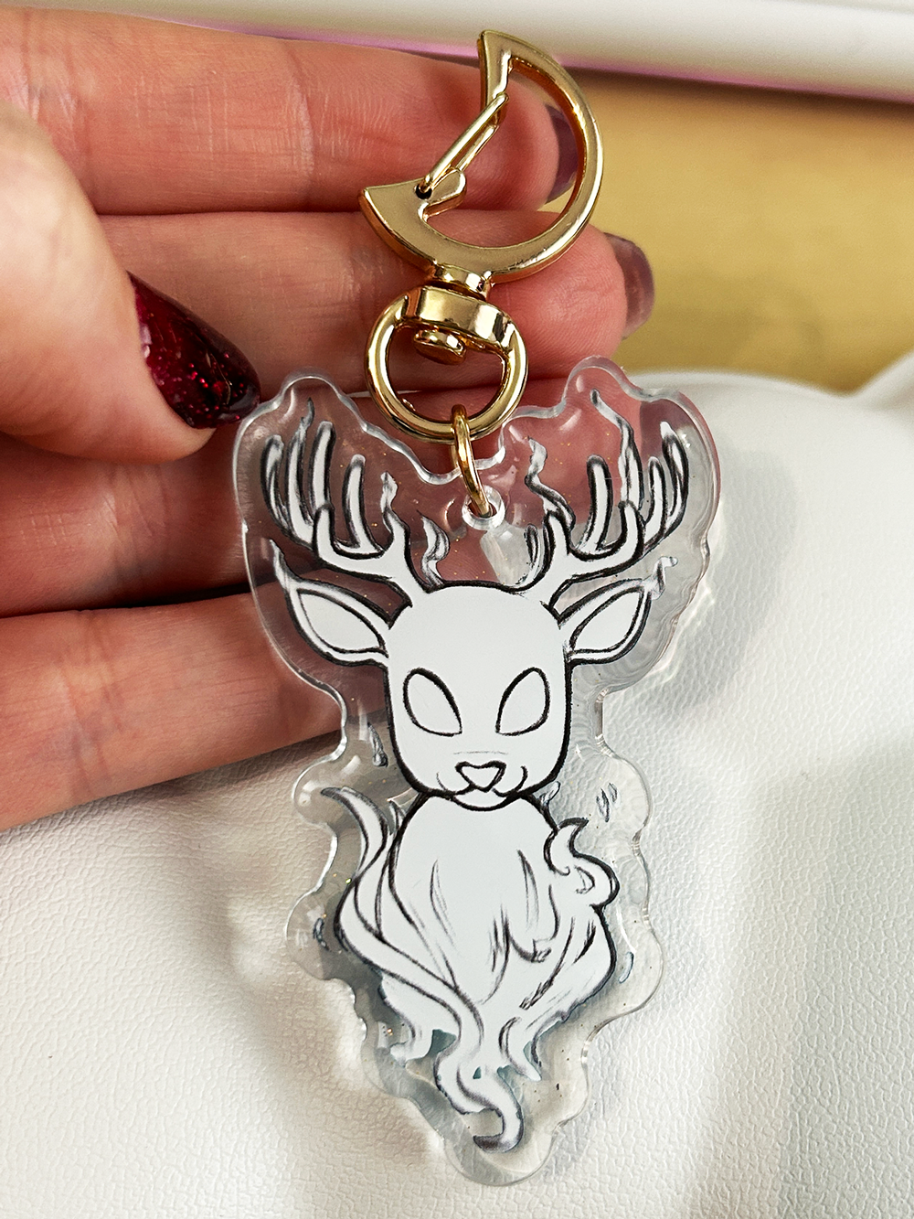 ✦ 𝗣𝗮𝘁𝗿𝗼𝗻𝘂𝘀 𝗚𝗹𝗶𝘁𝘁𝗲𝗿 ✦ Keychain 