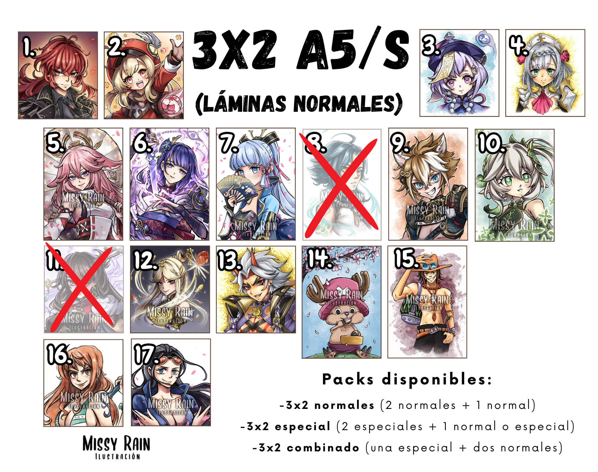 3x2 𝗔𝟱/𝗦 Prints