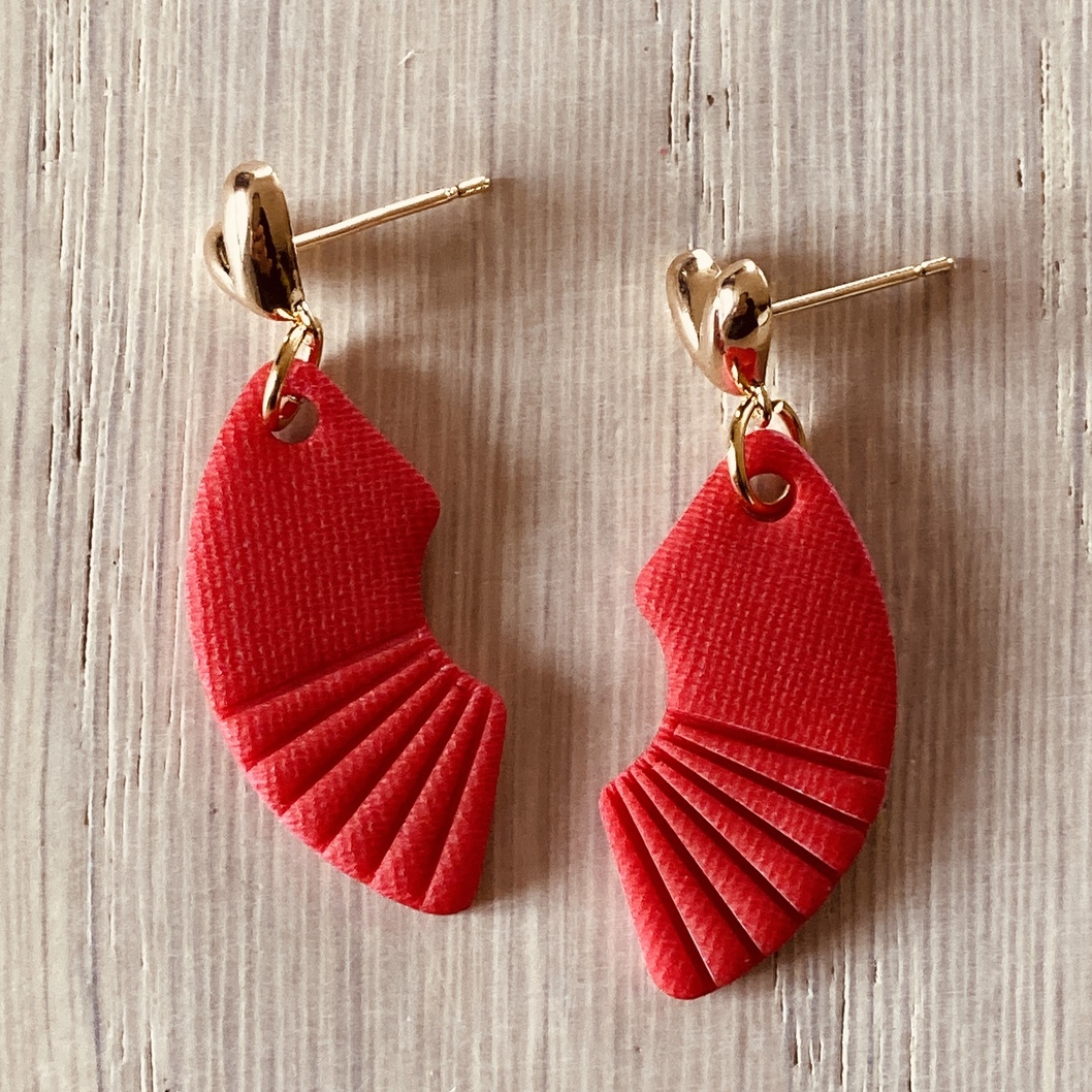 Boucles d'oreilles Rosy