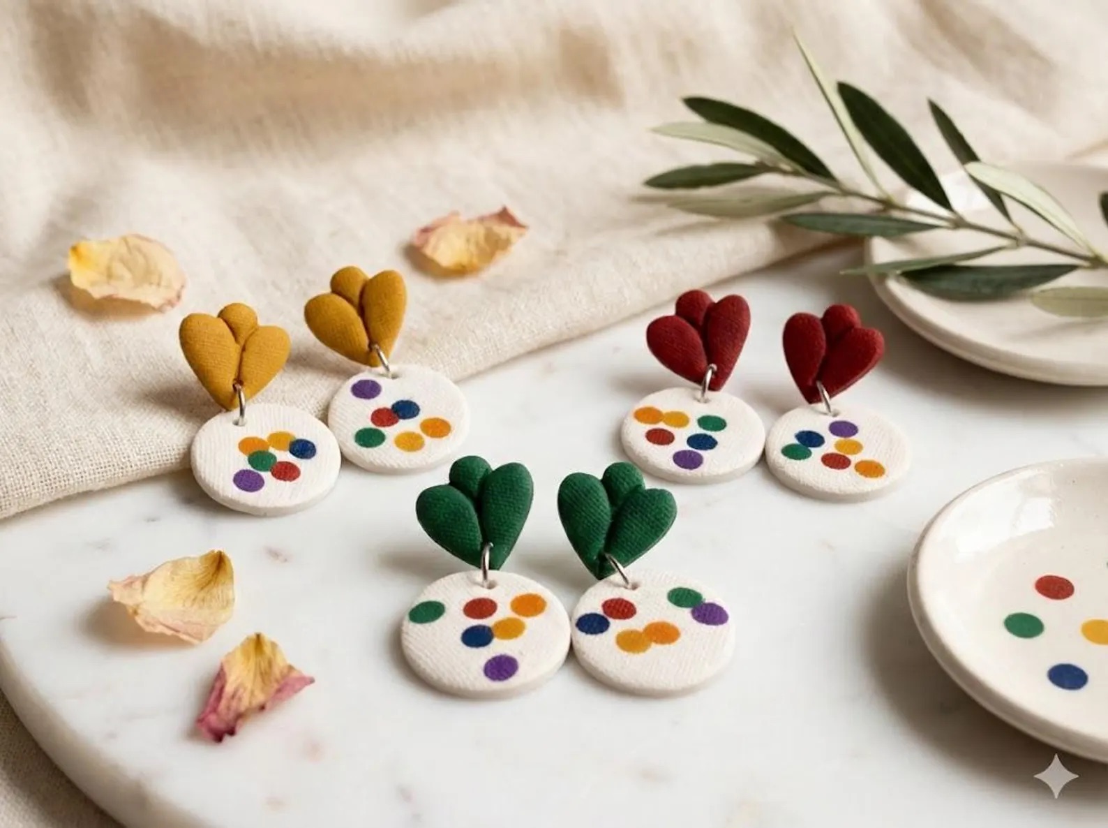 Boucles d'oreilles Céleste