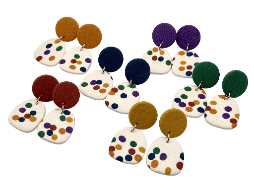 Boucles d'oreilles Claudine