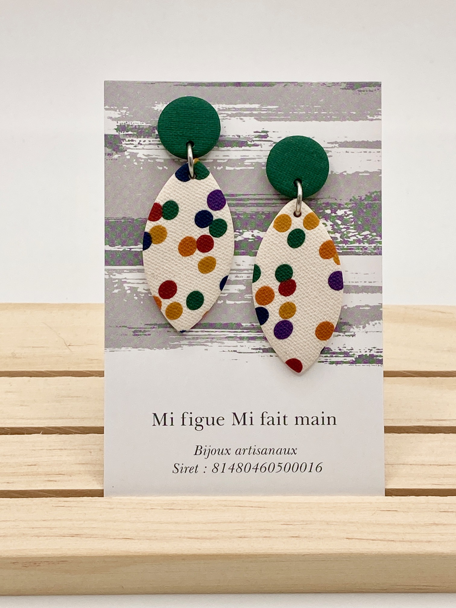 Boucles d'oreilles Coraline