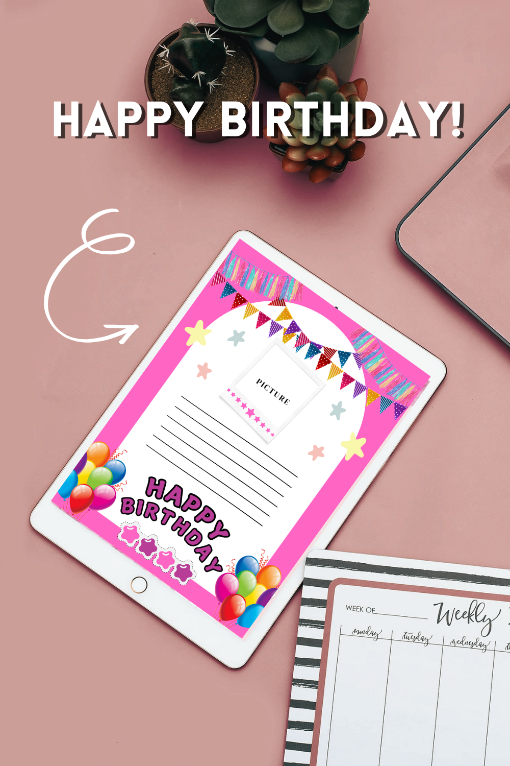 Digital Happy Birthday Card