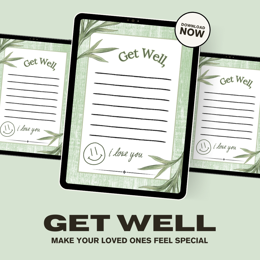 Get Well Soon Digital Card
