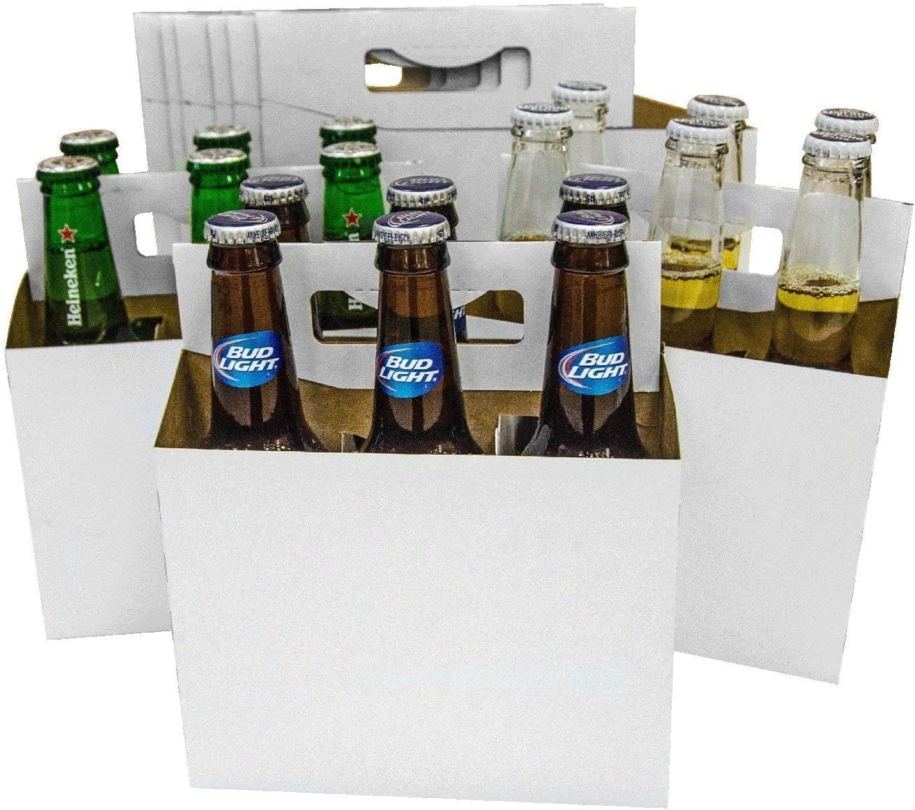 Six-Pack Bottle Cardboard - Plain (150ct/cs)